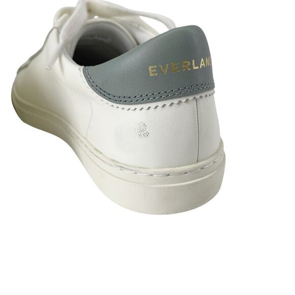 Everlane The Day Sneaker White w/ Gray Womens Size 9 - Picture 10 of 11